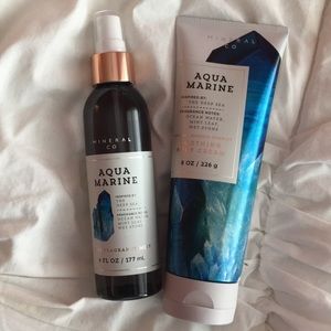MINERAL CO AQUA MARINE MIST AND BODY CREAM
